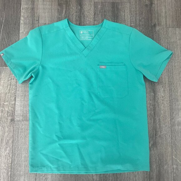 Figs (Surgical Green, Medium, Men, 3-Pocket Top) - Picture 1 of 4